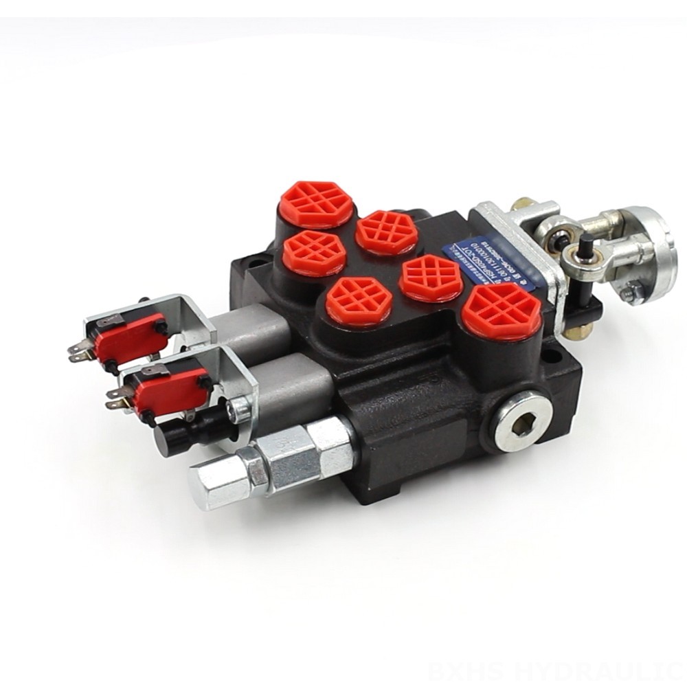 Trusted P40 Micro Switch Joystick 2 Spool Monoblock Directional Valve: Backed by Proven Quality and Support image